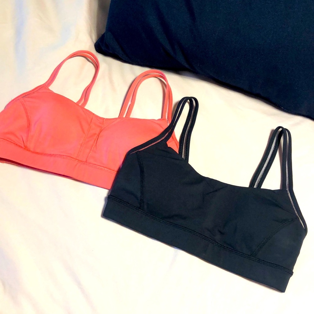 TWO Lululemon Sports Bras NWOT Size 4